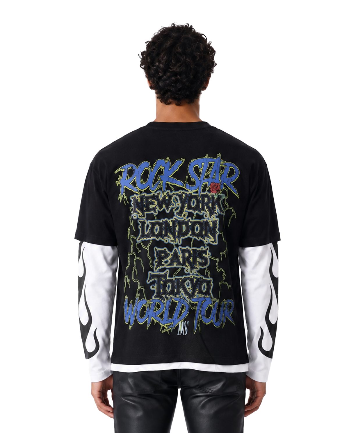 DOUBLE LAYERED ROCKSTAR TEE