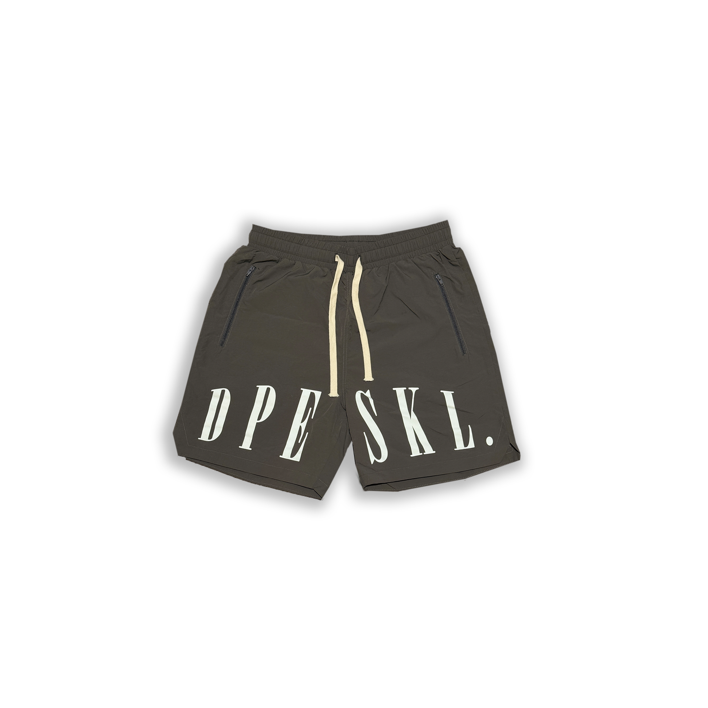 GREY DPESKL SHORTS