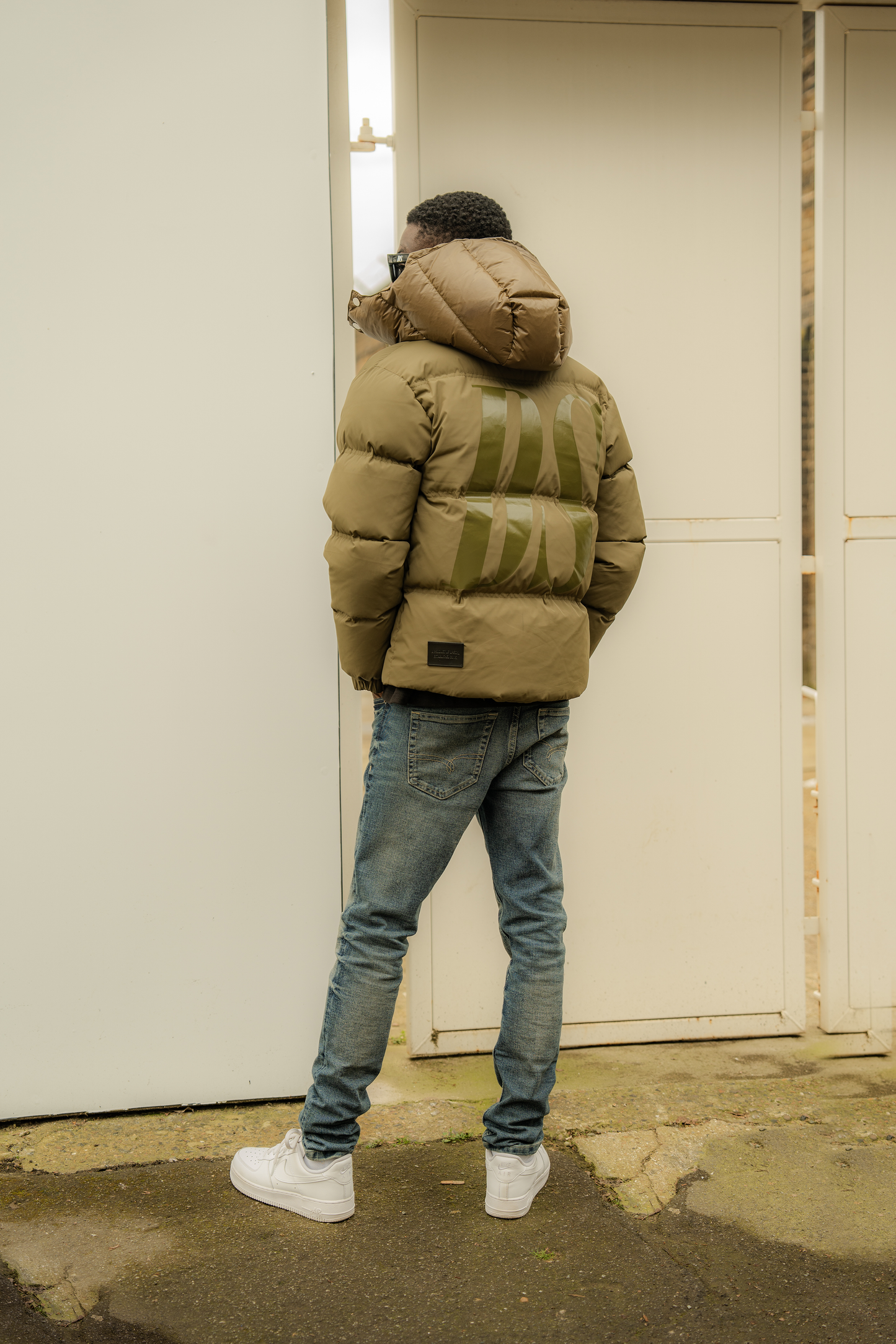 KHAKI DS PUFFER COAT