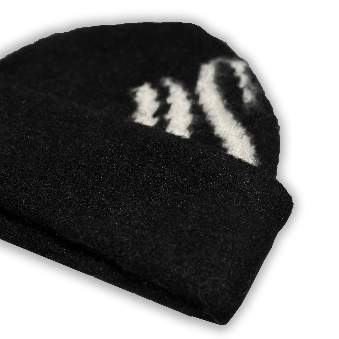 BLACK DS WOOL BEANIE