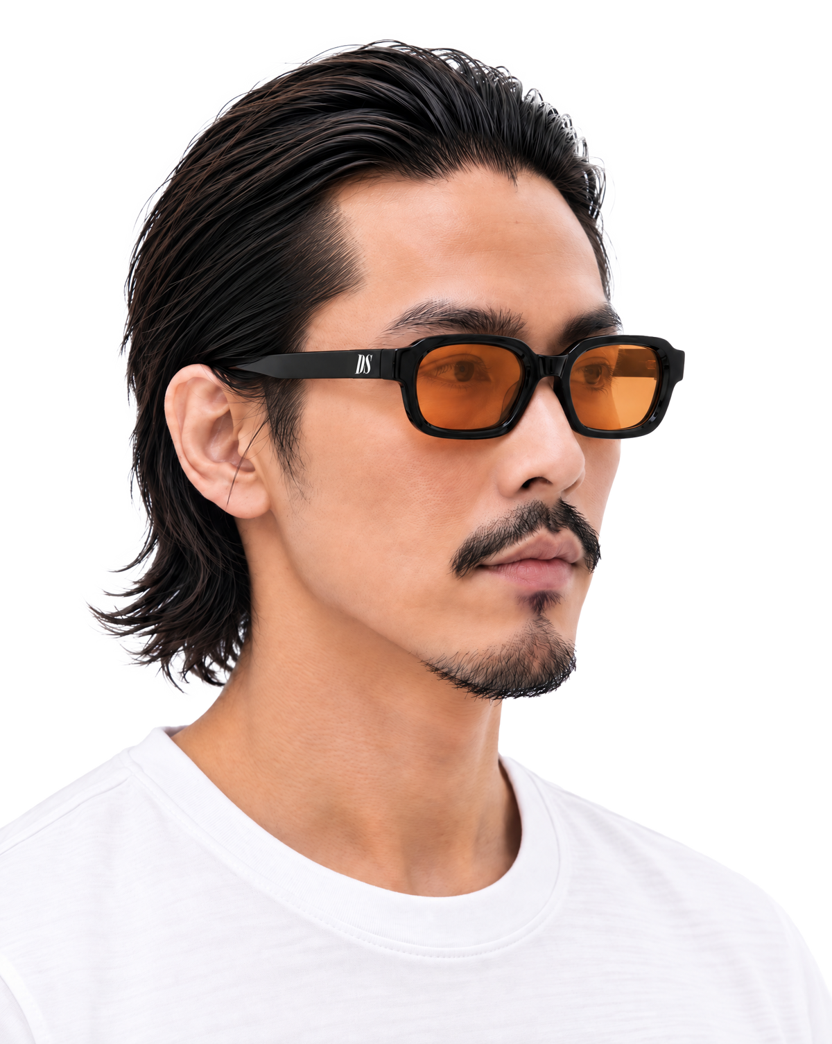 DS Orange Lens Glasses