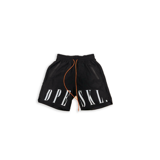 BLACK DPESKL SHORTS