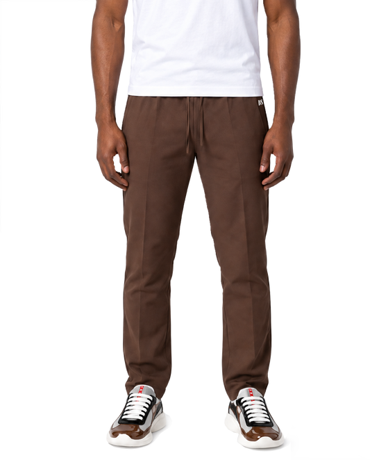 BROWN DS JOGGER WAIST PANTS