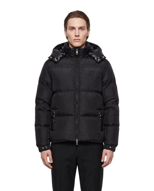 BLACK DS SHIELD PUFFER JACKET