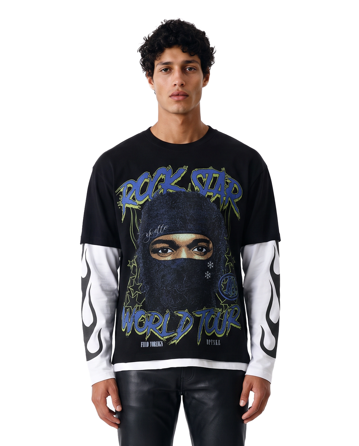 DOUBLE LAYERED ROCKSTAR TEE