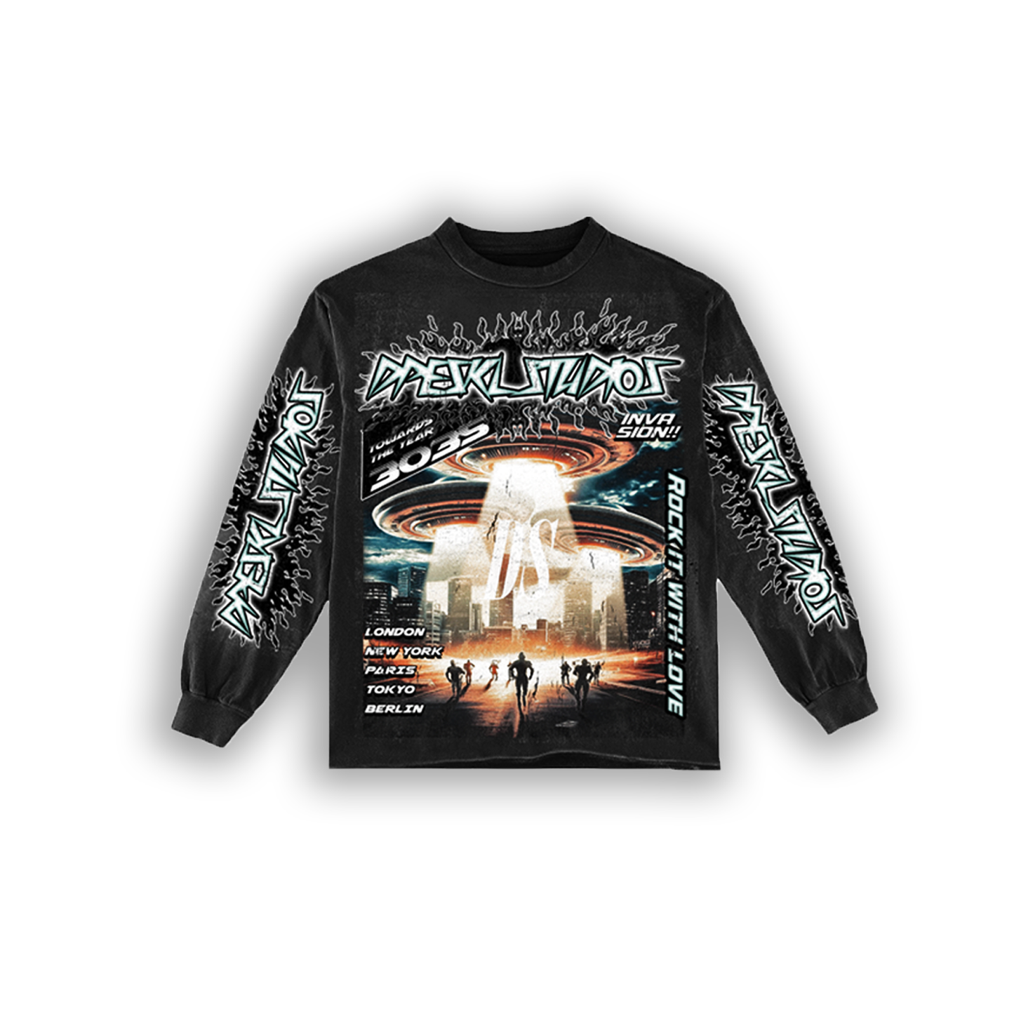LONG SLEEVE INVASION TEE