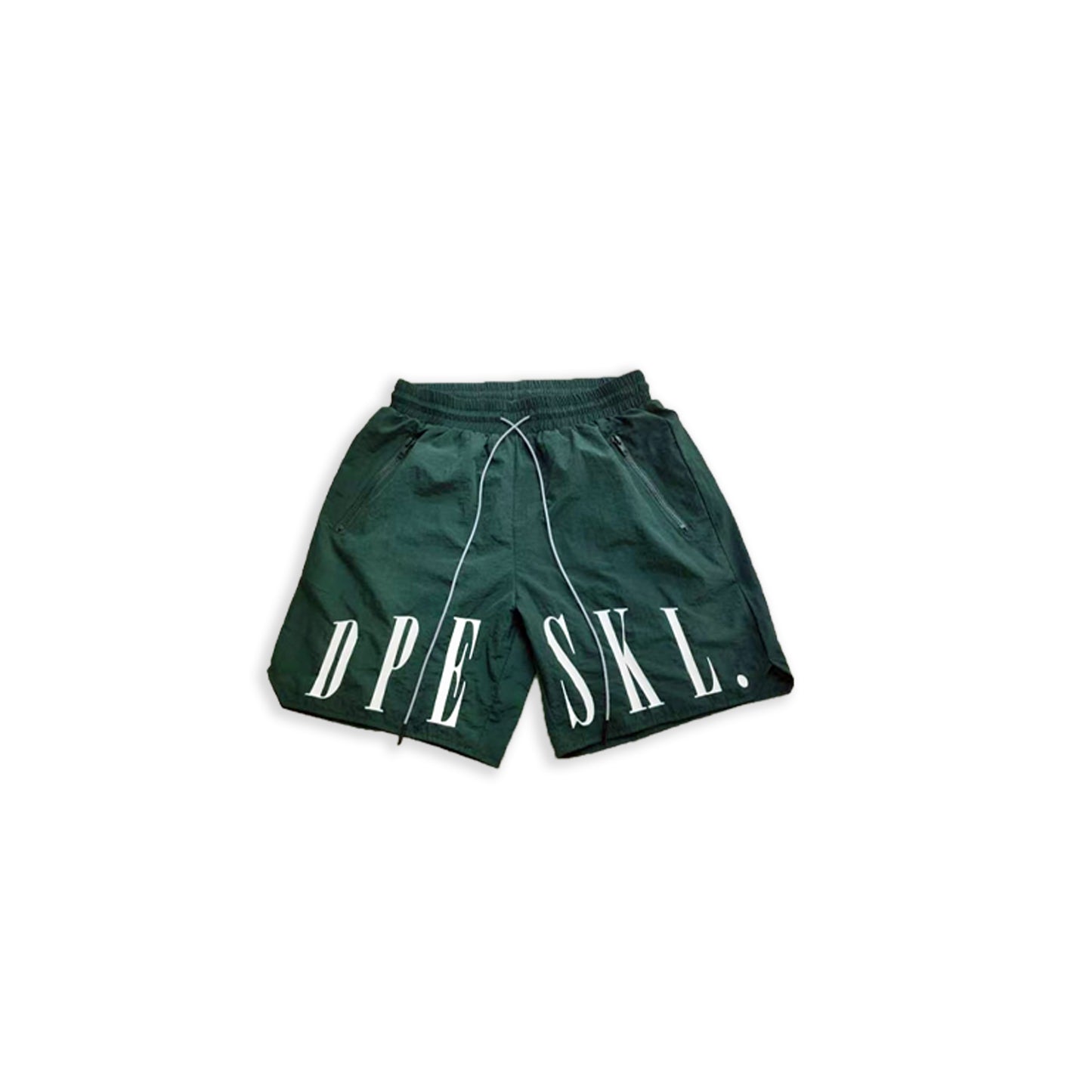 PINE GREEN DPESKL SHORTS