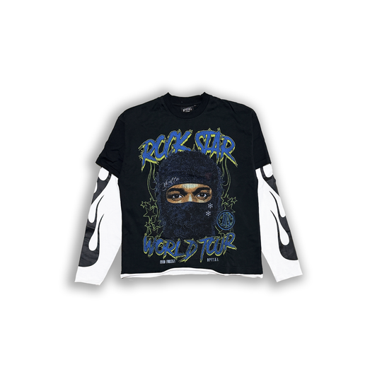 DOUBLE LAYERED ROCKSTAR TEE