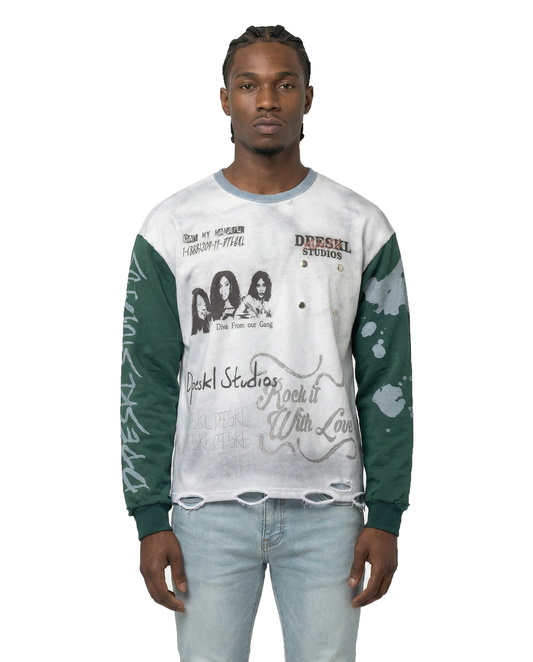PATCHED LONG SLEEVE