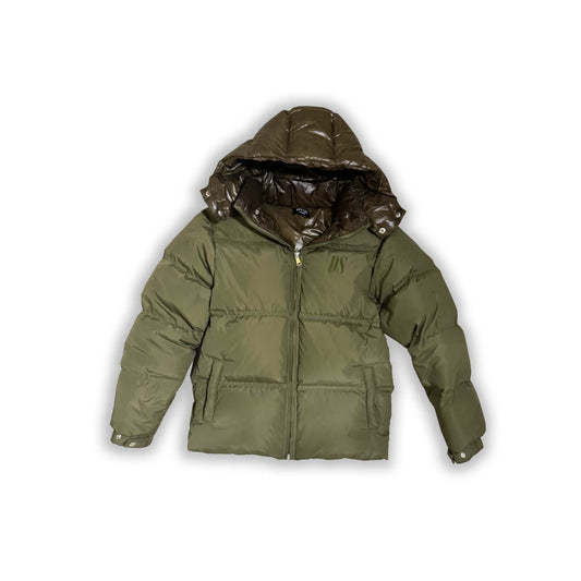 KHAKI DS PUFFER COAT